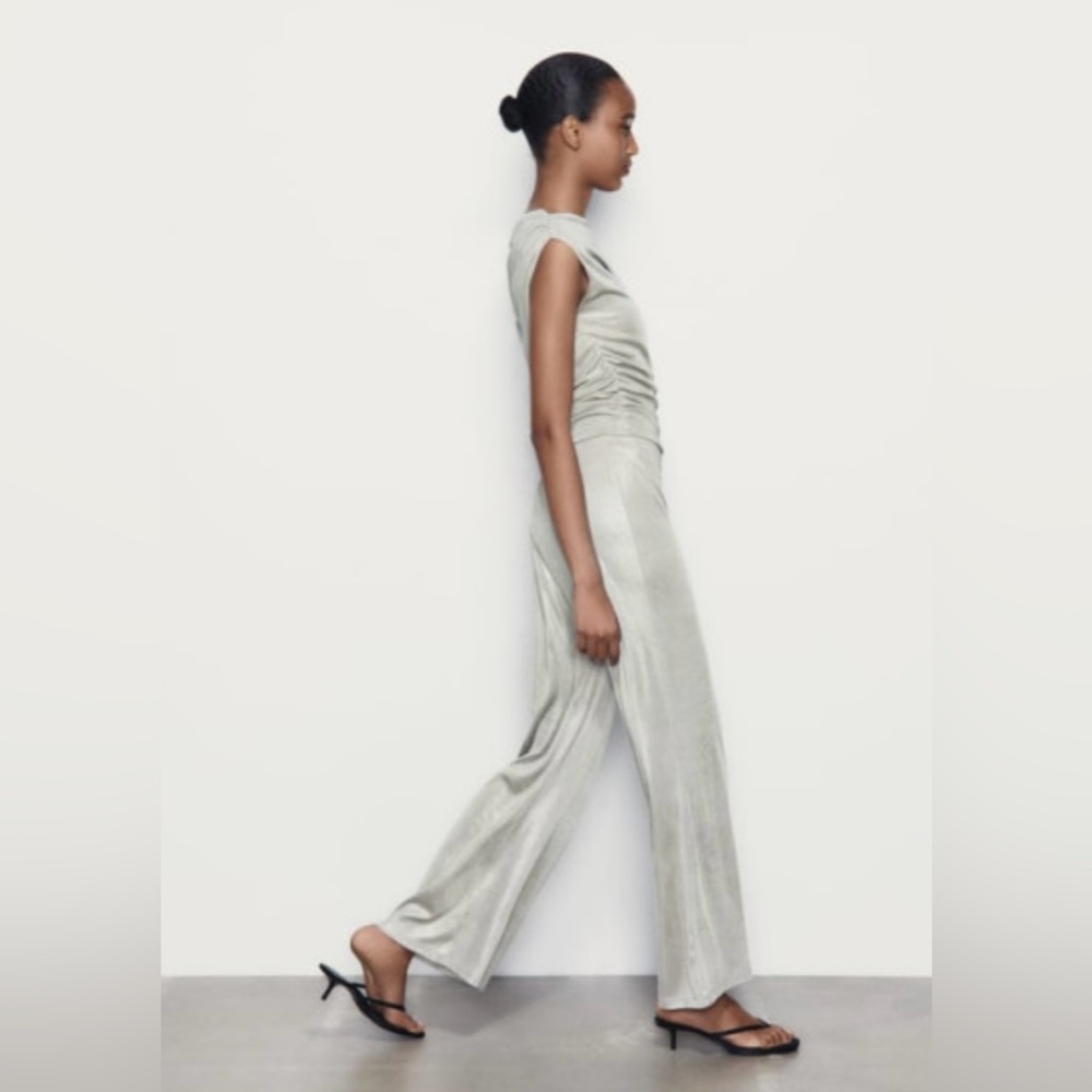 Zara pull on pants - Picture 3 of 13